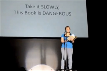 Take It Slowly This Book Is Dangerous