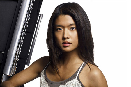 Here's an article on actress Grace Park star of Battlestar Galactica 