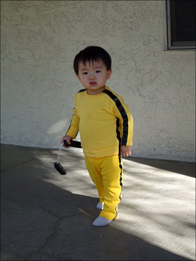 bruce lee halloween costume