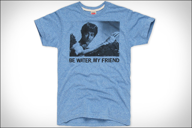 Way excited about this new Be Water, My Friend tshirt design that 